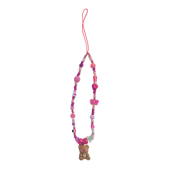 Buble Tea Bear Phone Strap