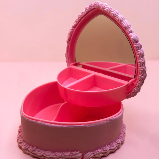 Pink Bunny Cake Jewelry Box