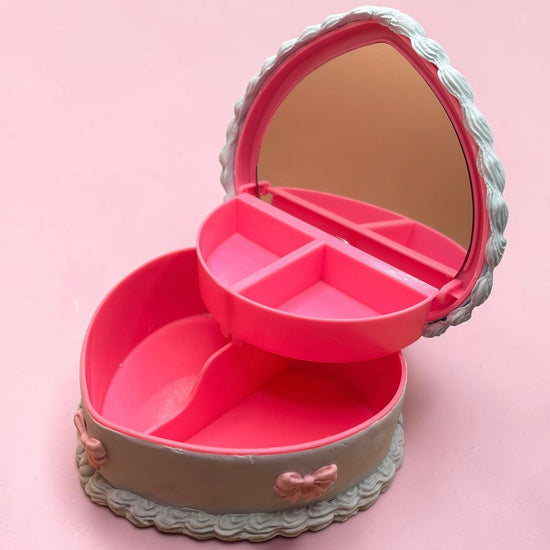 Blue Cherry Cake Jewelry Box