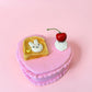 Pink Bunny Cake Jewelry Box