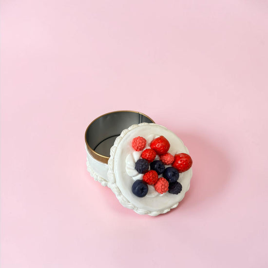 Mixed Berry Cake Trinket Box