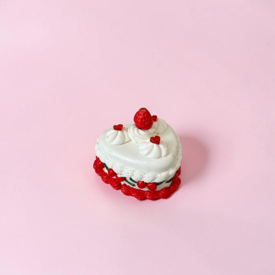 Heart Shape Cherry Trinket Box