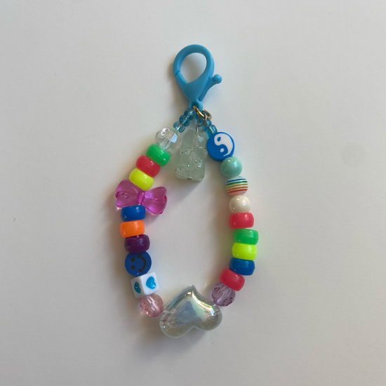 Colorful hook keychain