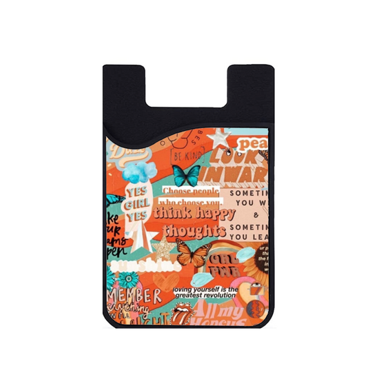 Happy Thoughts Card Holder
